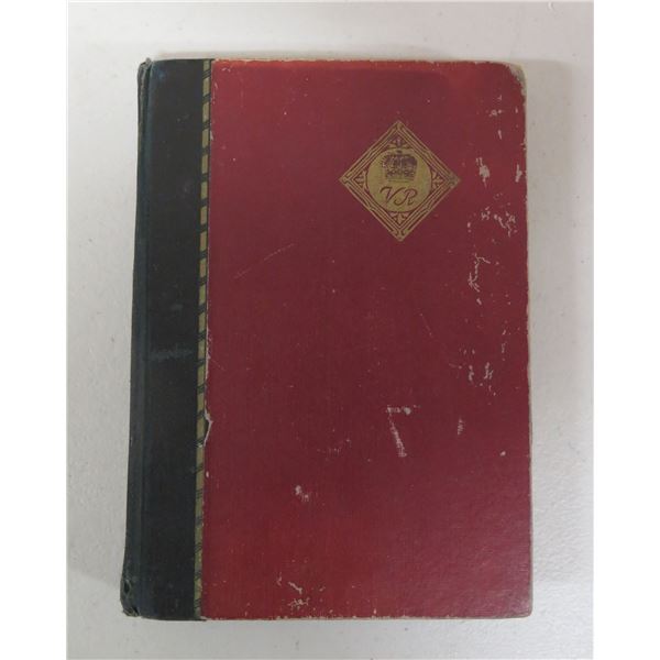 Vintage Stamp Album w/ World Stamps