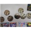 Image 8 : Multiple Pokemon Cards & Flip Coins, Postage Stamps of Korea Book, etc
