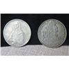 Image 1 : Qty 2 Coins: Frid.D Grex Boruss-El.Br & Leonardo DaVinci 1452-1519