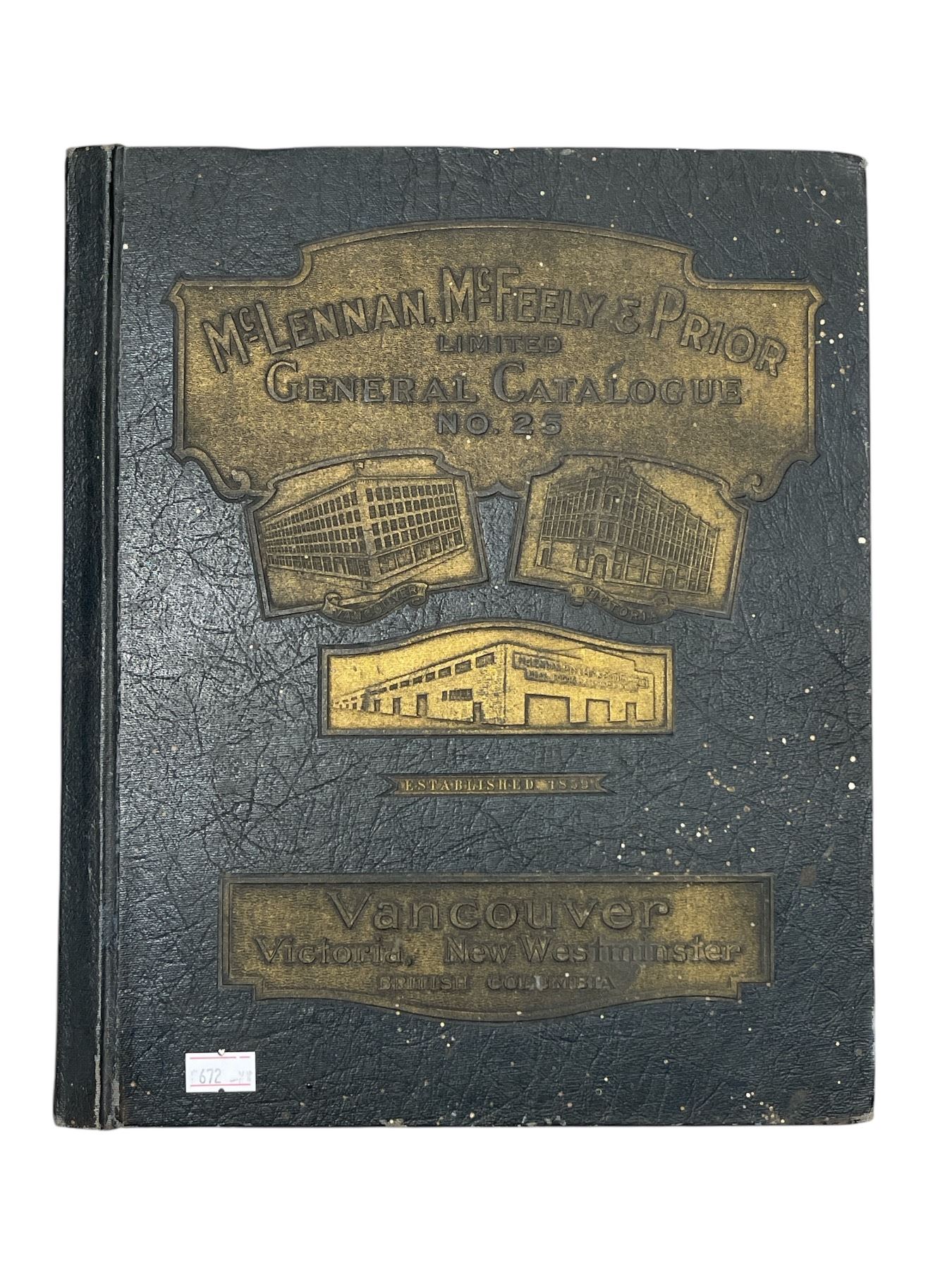 1932 McLennan, McFeely, & Prior No. 25 General Catalogue Vancouver