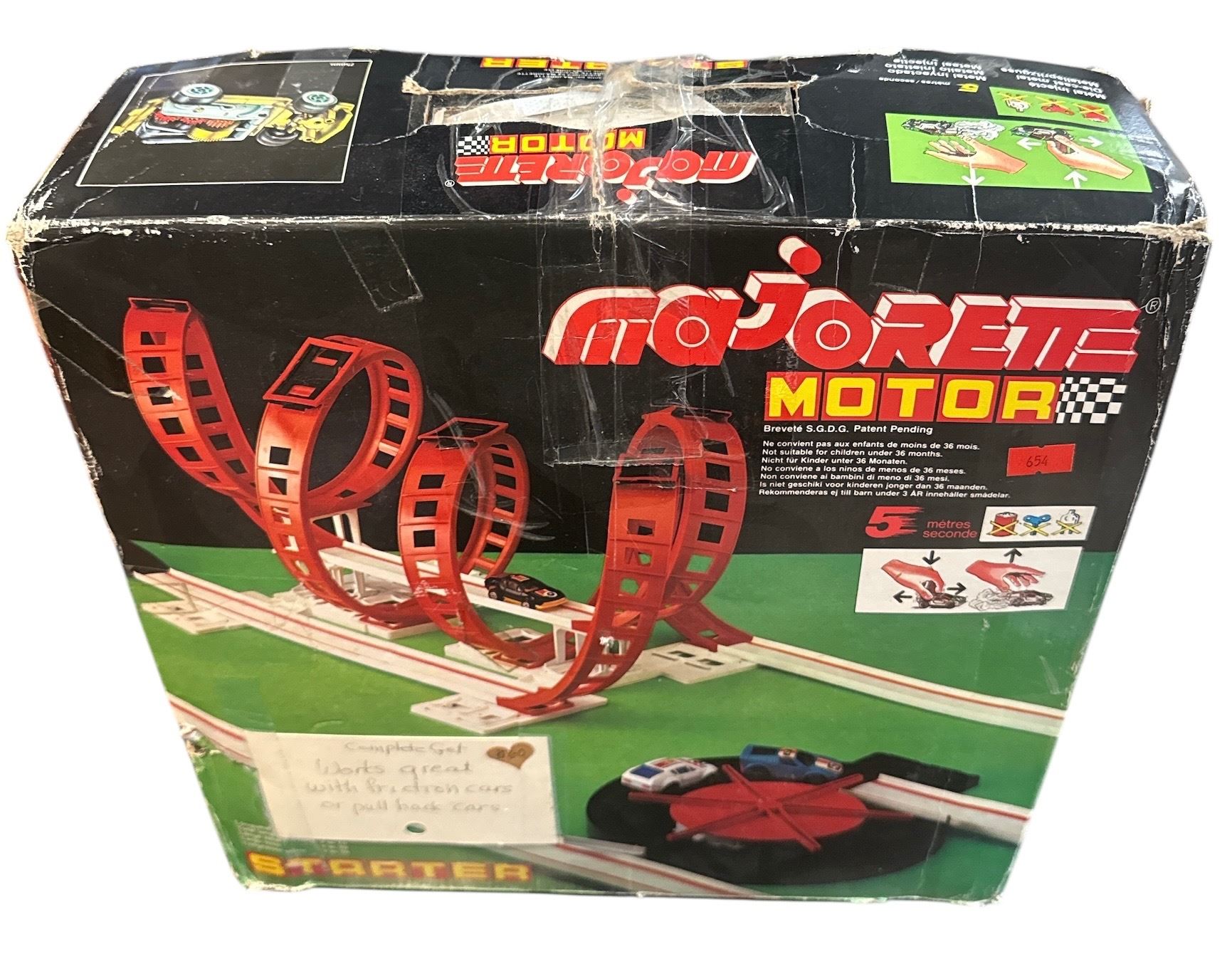 CIRCUIT MAJORETTE MOTOR 530 Complet Avec 2 Voiture Friction EUR 32,50 CIRCUIT MAJORETTE MOTOR 530 Complet Avec 2 Voiture Friction EUR 32,50