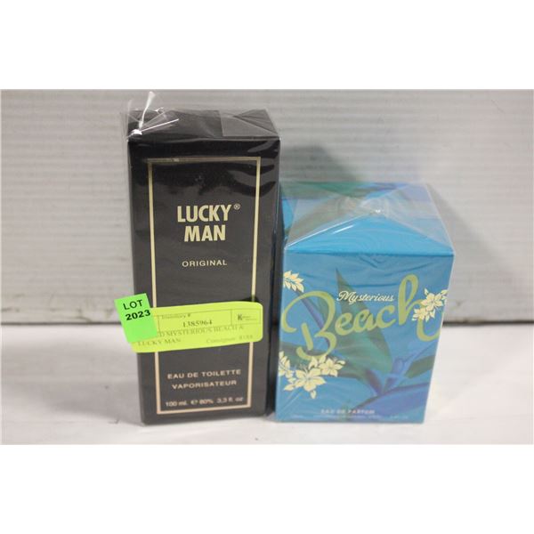 SEALED MYSTERIOUS BEACH & LUCKY MAN