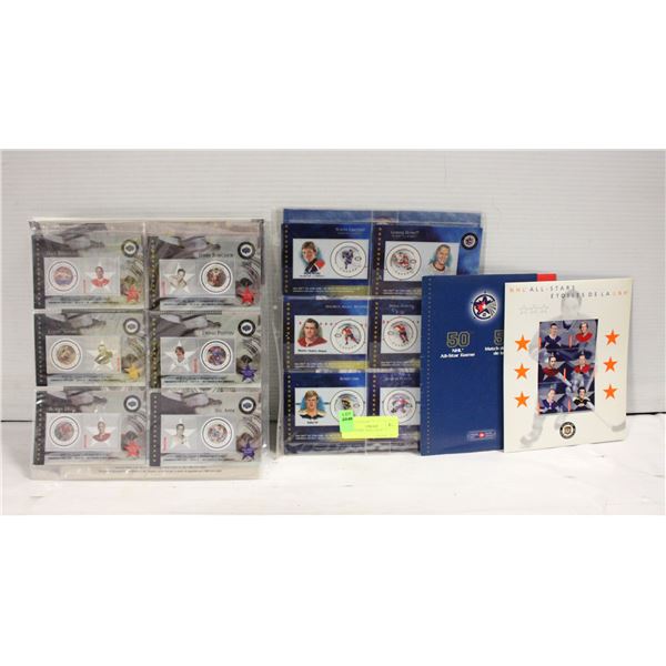 NHL STAMPS AND CARDS