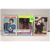 Image 1 : 3 HOF HOCKEY CARDS SITTLER, HULL, LINDBERGH