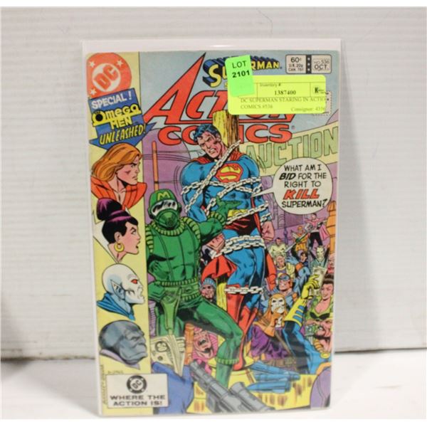 DC SUPERMAN STARING IN ACTION COMICS #536