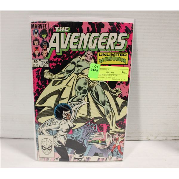 MARVEL THE AVENGERS- UNLIMITED VISION #60