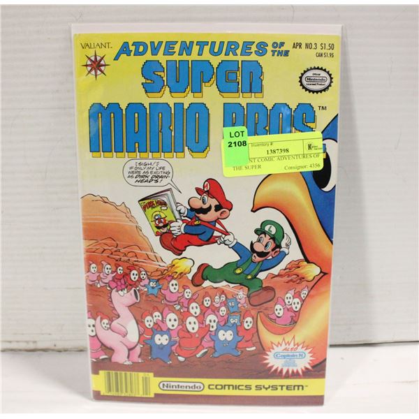 VALIANT COMIC ADVENTURES OF THE SUPER