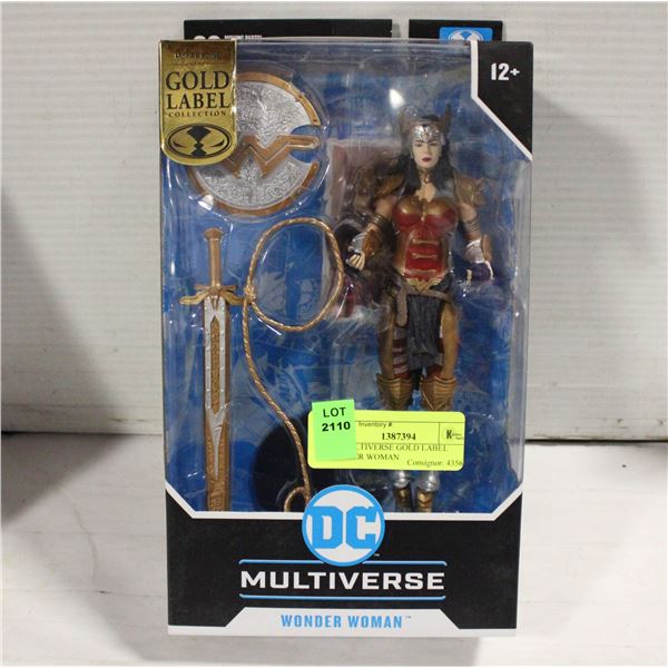 DC MULTIVERSE GOLD LABEL WONDER WOMAN