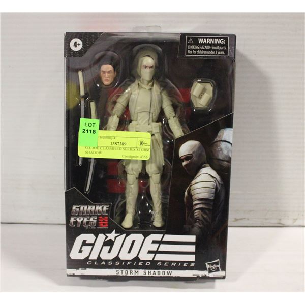 G.I. JOE CLASSIFIED SERIES STORM SHADOW