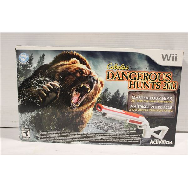 WII DANGEROUS HUNT 2013