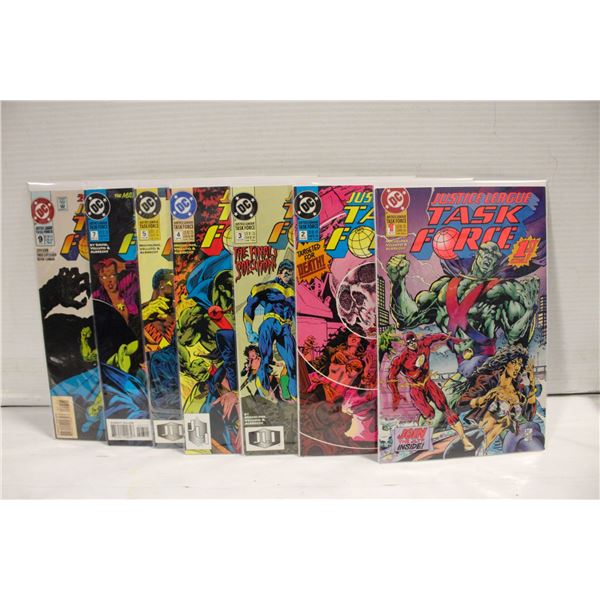 DC JUSTICE LEAGUE TASK FORCE #1 - 5, 7, 9