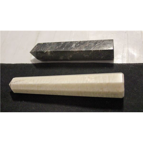 CRYSTAL TOWERS MOONSTONE & ANTROANHYALITE