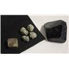 Image 1 : LARGE SNWFLAKE OBSIDIAN & SMALL PYRITE
