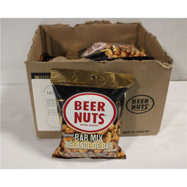 CASE OF 12X113G BEER NUTS ORIGINAL BAR MIX