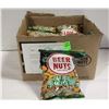 Image 1 : CASE OF 12X113G BEER NUTS BAR MIX W WASABI