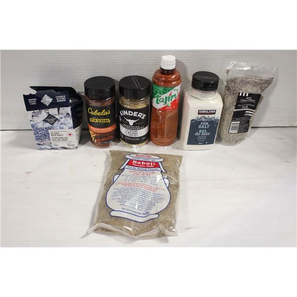 FLAT SALT AND SPICES