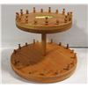 Image 1 : 2 TIER SOLID WOOD LAZY SUSAN THERE IS ONE