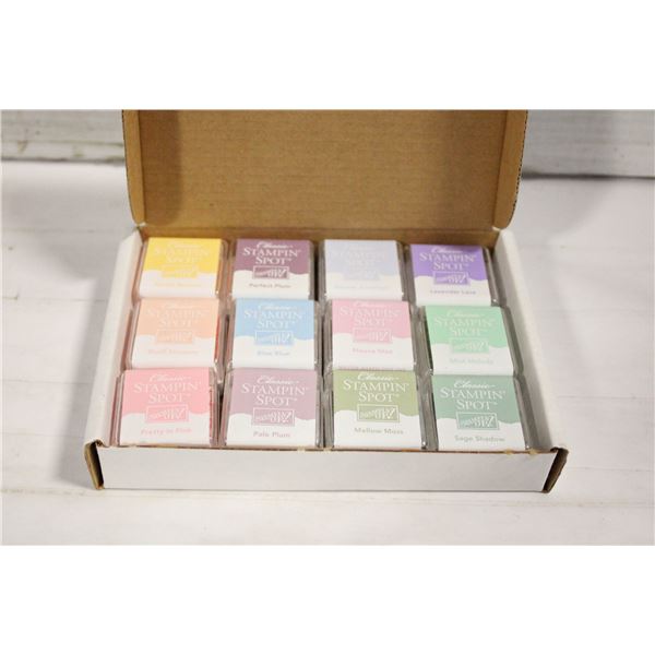 STAMPIN' UP- CLASSIC STAMPIN' SPOTS- SET OF 12