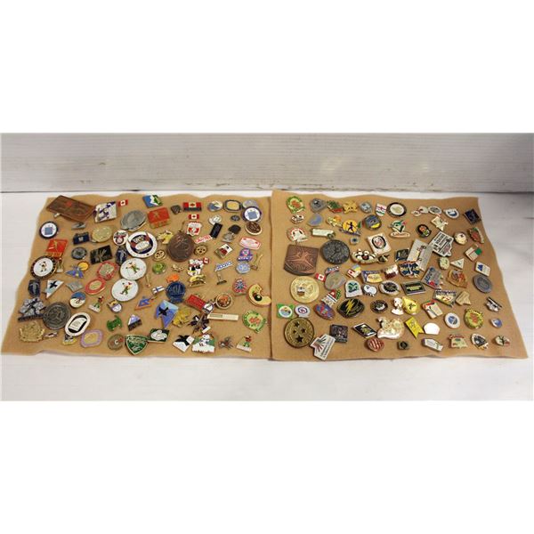 COLLECTION OF COLLECTOR PINS