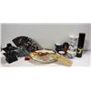Image 1 : ASIAN THEMED DECORATIVE ITEMS- BOX LOT ASST.