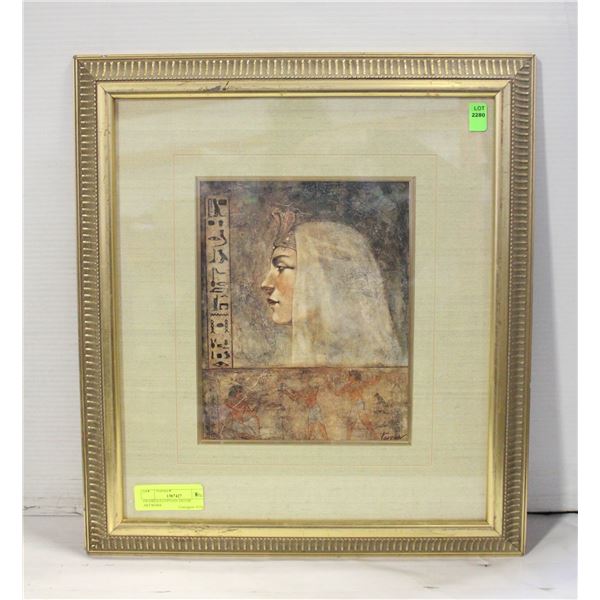 FRAMED EGYPTIAN DECOR ARTWORK