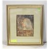 Image 1 : FRAMED EGYPTIAN DECOR ARTWORK