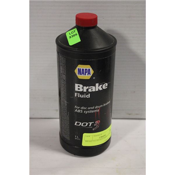 BRAKE FLUID DOT NAPA 1 LITRE