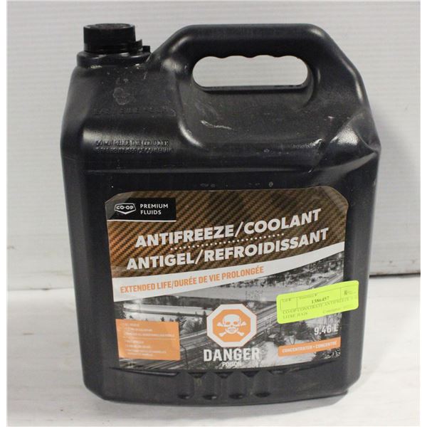 CO-OP CONSTRATE ANTIFREEZE 9.46 LITRE JUGS
