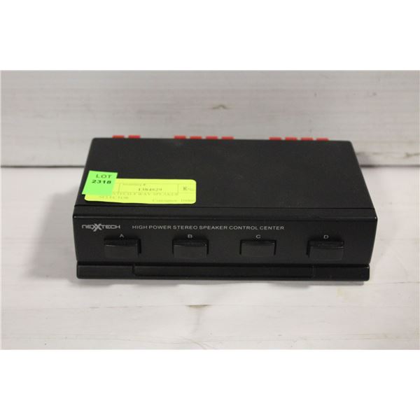 NEXXTECH 4 WAY SPEAKER SELECTOR