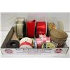 Image 1 : CRAFTING RIBBON- BOX LOT ASSORTED