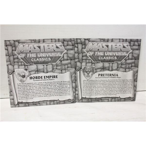 MOTU CLASSICS MAPS