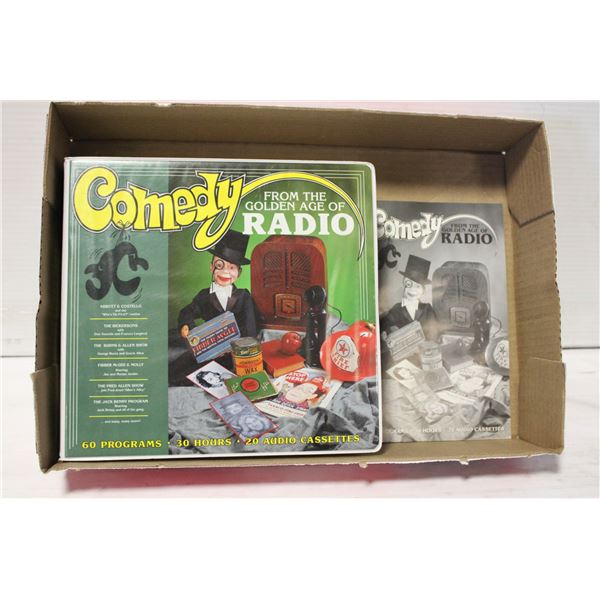 VINTAGE 1996 COMEDY RADIO CASSETTE SET