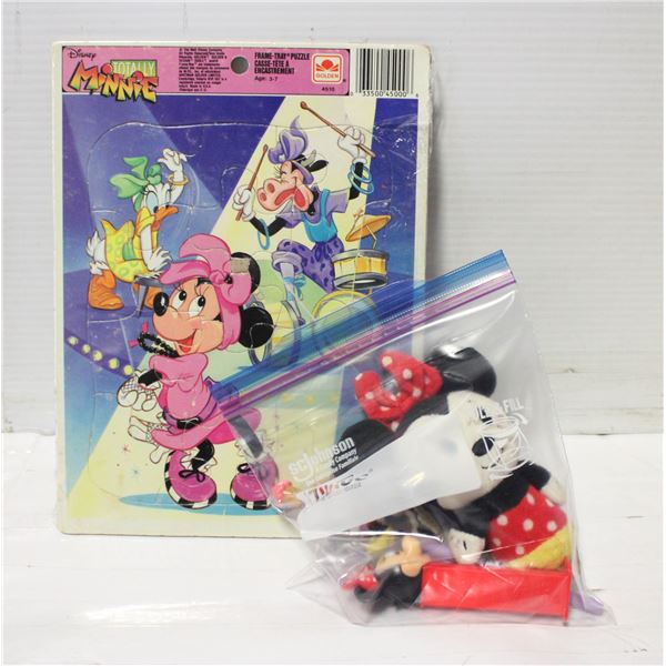 LOT OF DISNEY MINI MOUSE ITEMS