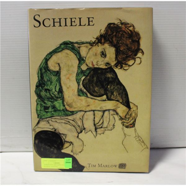 HARDCOVER ART BOOK "EGON SCHIELE" PAINTER
