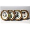 Image 1 : 4 NORMAN ROCKWELL PLATES IN FRAMES