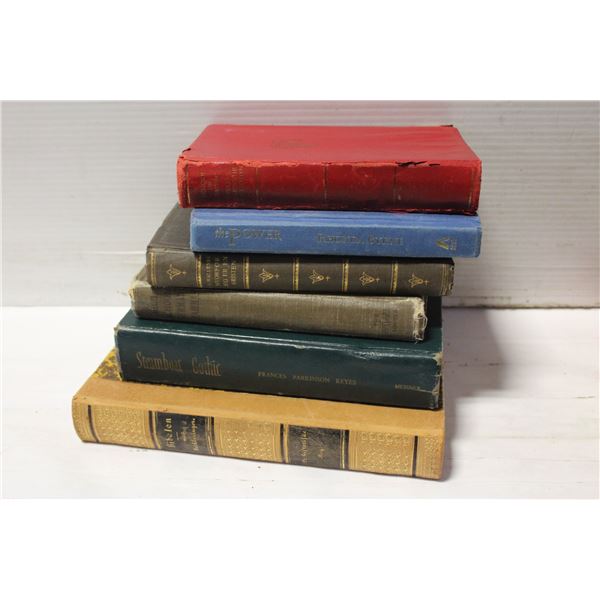 LOT OF VINTAGE GERMAN AND ENGLISH BOOKS