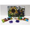 Image 1 : HAND CRAFTED STAIN GLASS- ASSORTED