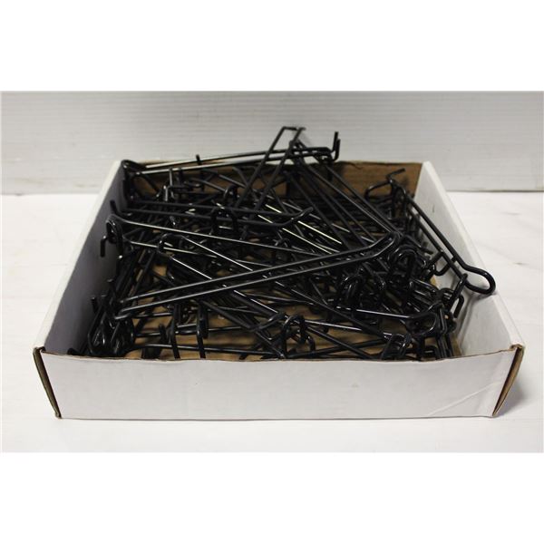 LOTS OF 48 DOUBLE STEEL METAL WHITE RUST RESISTANT