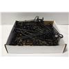 Image 1 : LOTS OF 48 DOUBLE STEEL METAL WHITE RUST RESISTANT