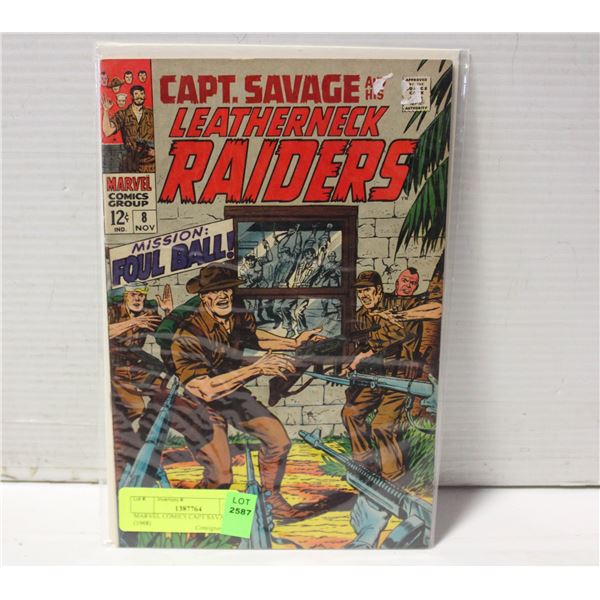 MARVEL COMICS CAPT SAVAGE #8 (1968)