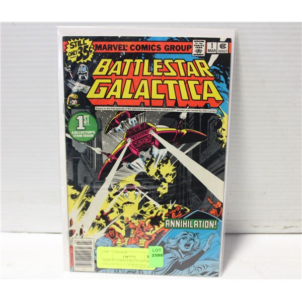 MARVEL COMICS BATTLESTAR GALLACTICA #1 NEWSSTAND