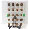 Image 1 : 2 SHEETS OF INTERNATIONAL COPPER COLLECTOR COINS