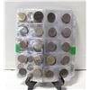 Image 1 : 4 SHEETS OF COLLECTOR INTERNATIONAL COINS