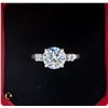 Image 1 : #1057-CUSTOM HAND SET 3.00 CT ROUND BRILLIANT CUT