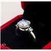 Image 2 : #1057-CUSTOM HAND SET 3.00 CT ROUND BRILLIANT CUT