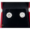 Image 1 : #1053-6.00 CT TW ROUND BRILLIANT CUT MOISSANITE