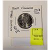 Image 1 : 2009 MINT CANADA 25C FROM UNC ROLL - SPEED SKATING