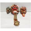Image 1 : ESTATE VINTAGE TRIBAL MASKS ALL TOGETHER-ESTATE