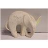 Image 1 : WHITE PORCELAN ELEPHANT 14" LONG 12" HIGH