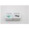 Image 1 : #188-NATURAL CHYSOPRASE 3.90CT & MYSTIC QZ 2.5MM